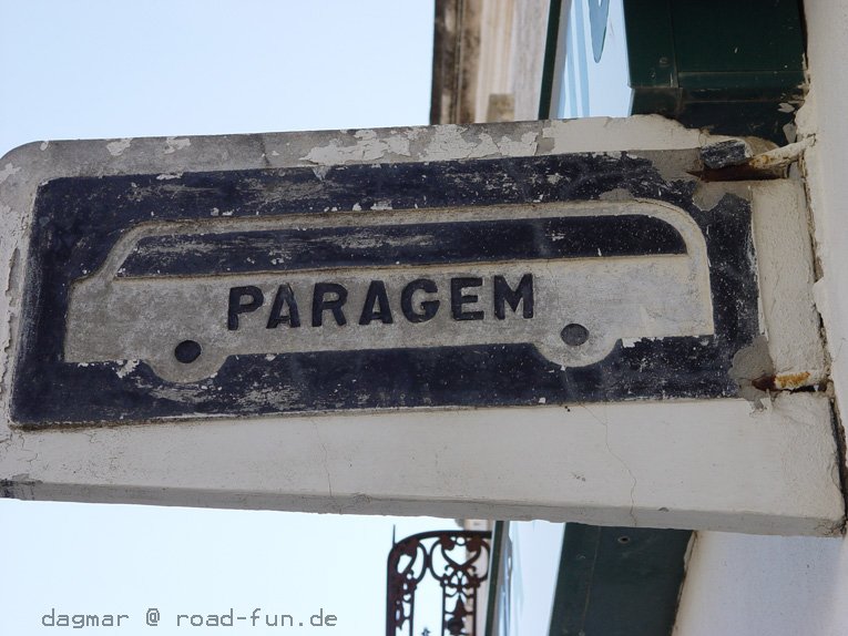 Hinweisschild Portugal - Bus (2)