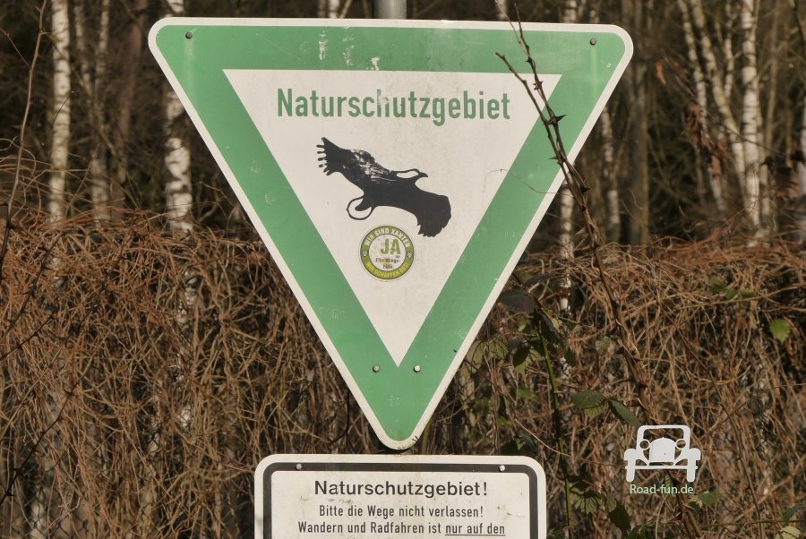 Verkehrsschild Grün Naturschutz - Deutschland