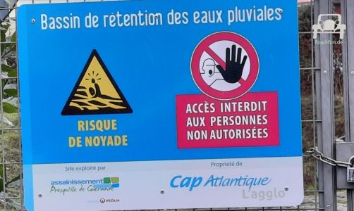 Verkehrsschild Info Diverse Frankreich 