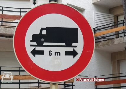 Durchfahrt Verbot LKW - Frankreich