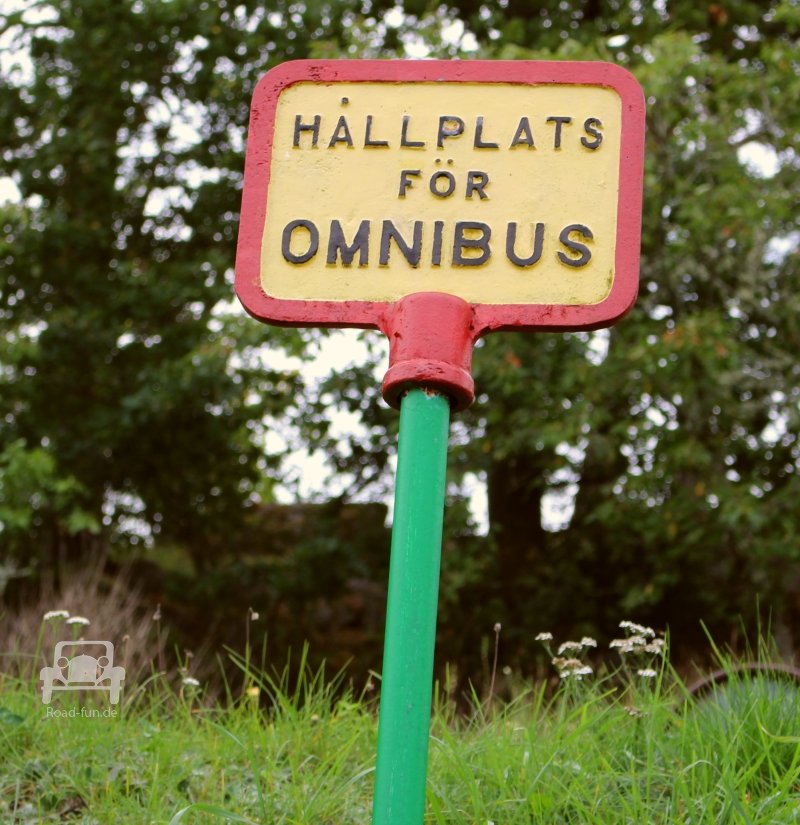 Halteplatz für Omnibus Schweden