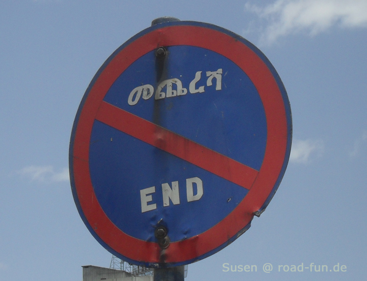 (Road)sign in Egypt