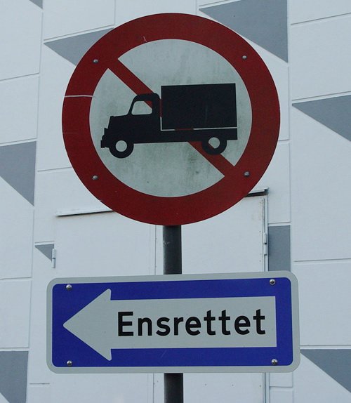 (Road)sign Denmark #043